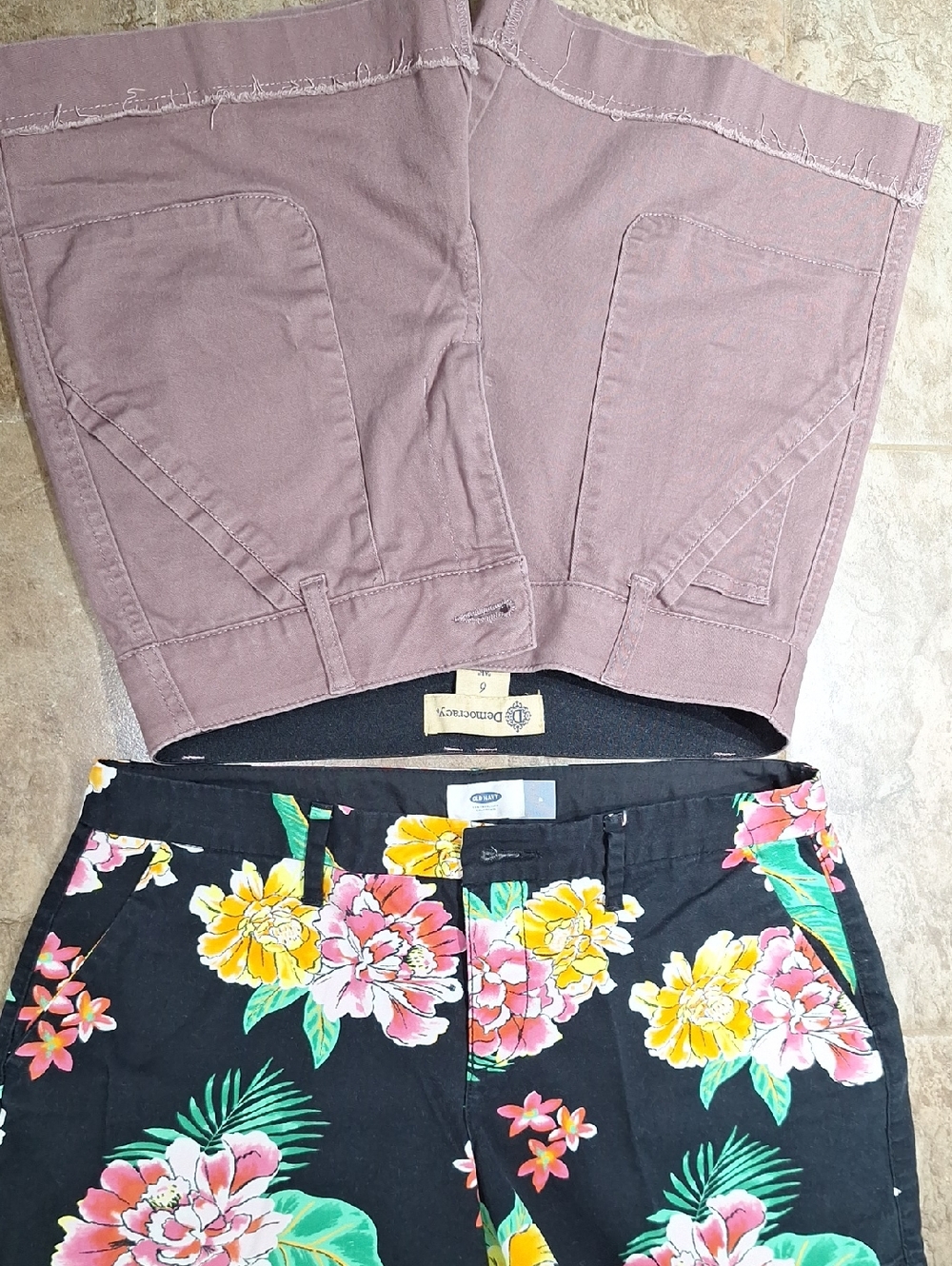 2 PAIRS Of Sexy Summer Shorts. Democracy & Old Navy